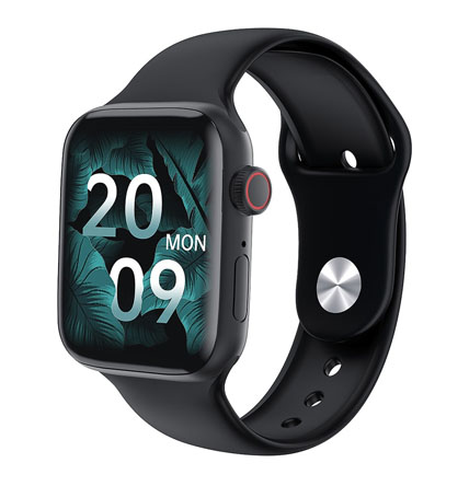 HW22 Series 6 Smart Watch Full Screen, 44MM, Men / Women, Split Screen, Bluetooth HD Call, Play Music, Sport Wrist Included Sensors (black)