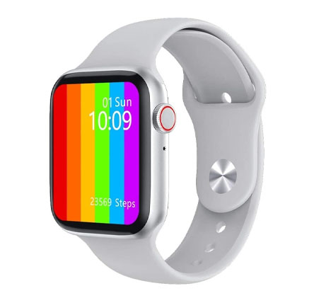 W26+ Smart Watch Series 6 44mm Sensors ECG Heart Rate Monitor, Temperature, Waterproof