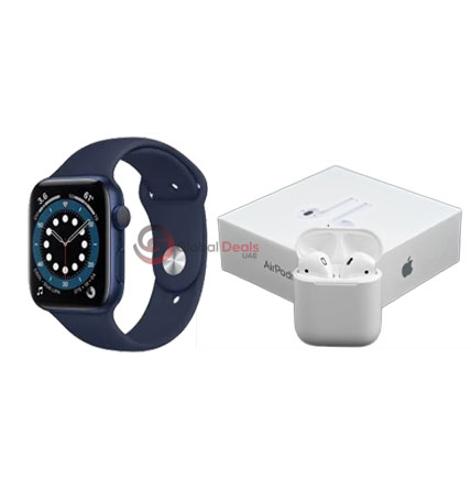 hw22 Series 6 Smart watch + Airpods 2 (complete set)