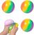 High-Quality Thermoplastic Rubber Stress Squeeze Rainbow Sticky Ball For Kids 7cm