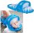 Foot Cleaning Slippers Blue