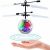 Mini Flying RC Ball, Crystal Hand Suspension Helicopter Aircraft Infrared Sensing Induction Disco Lighting Bird Toy Colorful LED Flashing