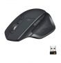Logitech MX Master 2S Wireless Mouse, Multi-Device, Bluetooth or 2.4GHz Wireless with USB Unifying Receiver, 4000 DPI Any Surface Tracking, 7 Buttons, Fast Rechargeable, Laptop/PC/Mac/iPad OS – Black