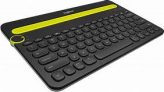 Bluetooth Multi-Device Keyboard K480, Works With Windows and Mac Computers, Android and iOS Tablets and Smartphones, EN Layout Black